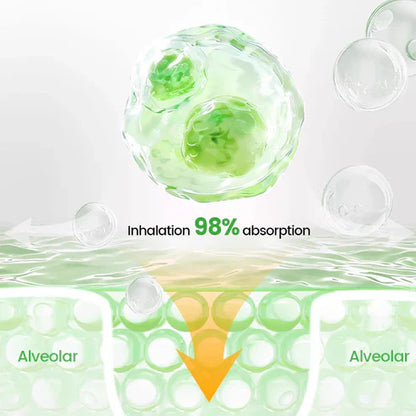 🌿جهاز استنشاق برايت مارش® لصحة الرئة وإزالة السموم